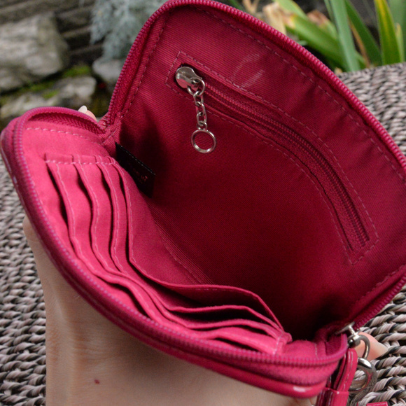 Pink Coach Wristlet - Picture 2 of 3